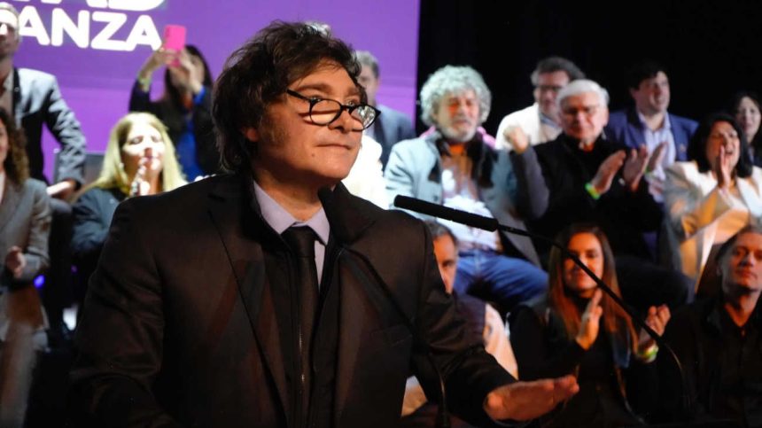 Javier Milei: "El kirchnerismo es una máquina de sembrar odio, pero no nos asustan"