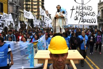 La CGT prepara su marcha con "ciertos límites" de San Cayetano a Plaza de Mayo