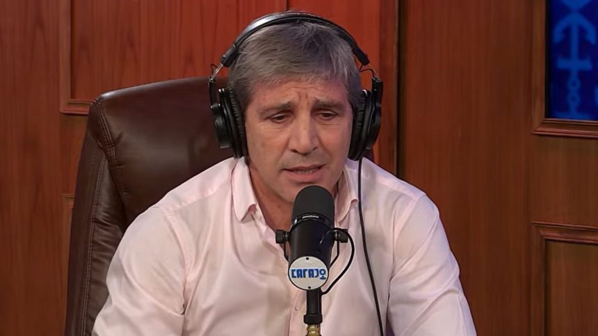 Luis Caputo aseguró que se mantendrá el esquema de bandas cambiarias más allá del resultado electoral