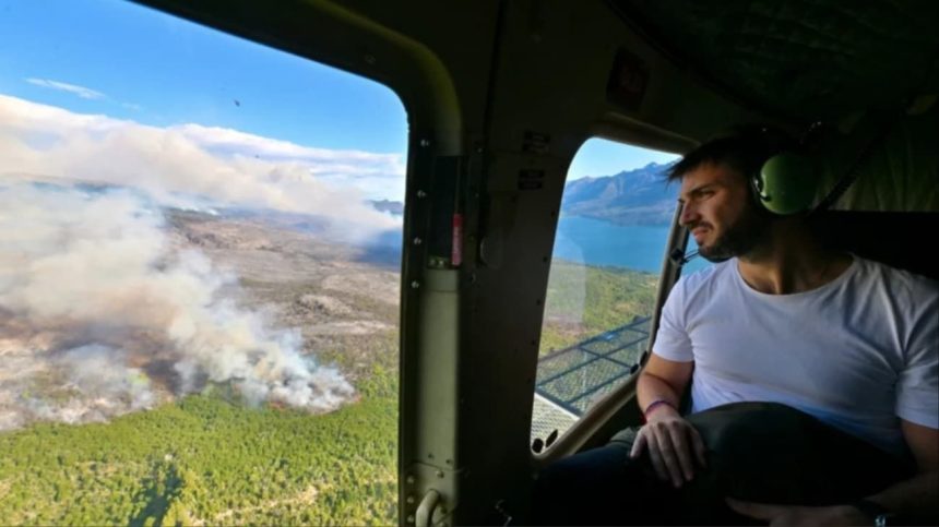 Ignacio "Nacho" Torres habló de los voraces incendios en Chubut y reclamó penas más duras: "Tienen que estar presos la misma cantidad de tiempo que tarda en recuperarse el bosque"