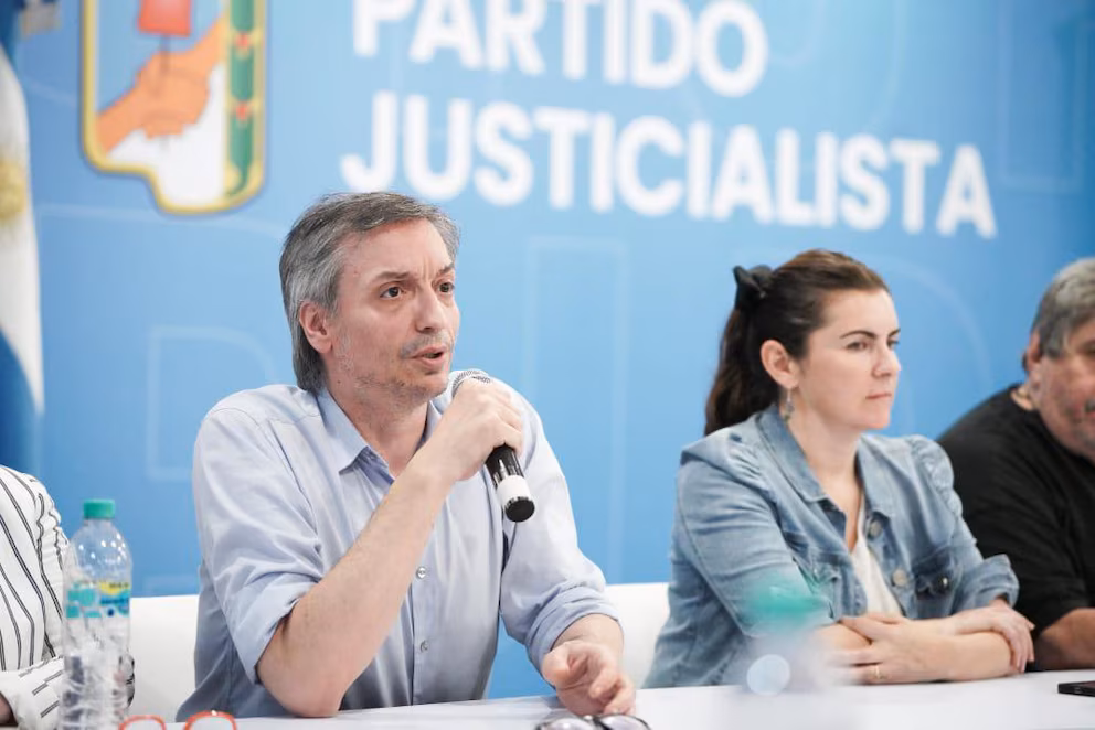Máximo Kirchner deja la presidencia del PJ Bonaerense el 15 de marzo