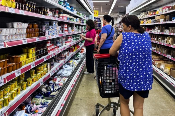 La inflación de febrero fue de un 2,9% y la interanual trepó a un 33,1%