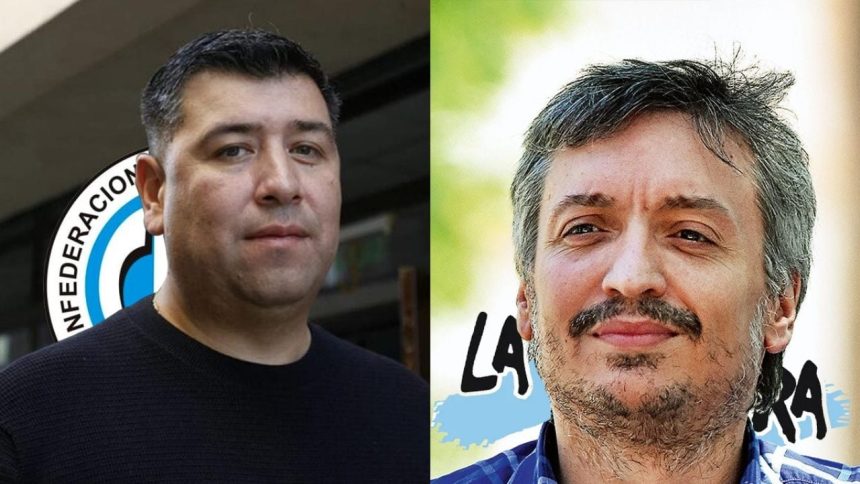 Cristian Jerónimo le respondió a Máximo Kirchner: "Él no es nadie para decirle a la CGT lo que tiene que decir"