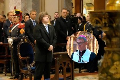 Javier Milei evitó confrontar con Jorge García Cuerva, pero tildó de exagerado hablar de "terrorismo de redes"