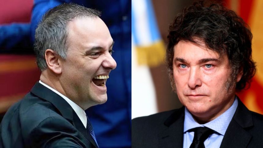 Javier Milei volvió a defender a Manuel Adorni: "Ni en pedo se va"
