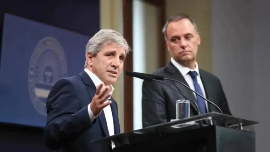 Luis Caputo: "Nadie va a dejar de invertir en la Argentina por la declaración jurada de Manuel Adorni"