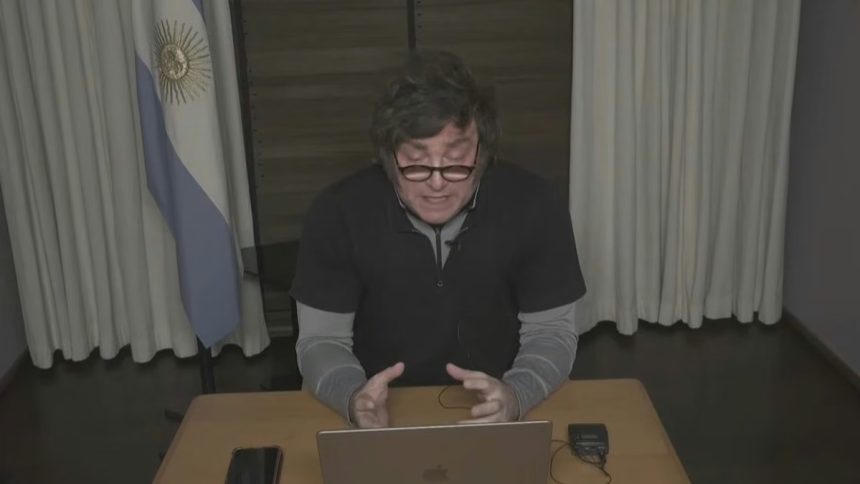 Javier Milei minimizó la candidatura de Axel Kicillof y habló de su reelección: "Mi rival no es la decadencia, soy yo mismo"